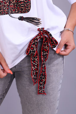 Футболка Натали 24884 оверсайз из кулирки пенье с лайкрой фото 9