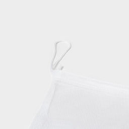 Мешок для стирки 7080 см, мелкая сетка, белый - Доляна фото 3