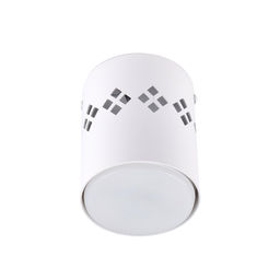 DLC-S616 GX53 WHITE Светильник декоративный накладной, серия Sotto. Без лампы, цоколь GX53. Доп. светодиодная подсветка 3Вт. Металл. Белый. TM Fametto