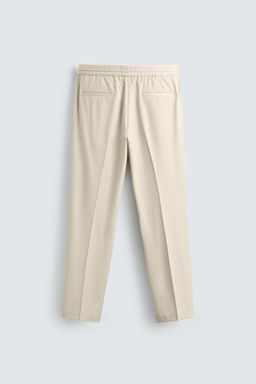 PANTAL?N CINTURA JOGGER CONFORT / Crudo medio - Zara фото 8