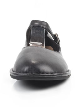 06-DLG27-1 BLACK Туфли женские (натуральная кожа)