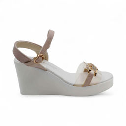 Босоножки на платформе L11-11M бежевые - Sport фото 2