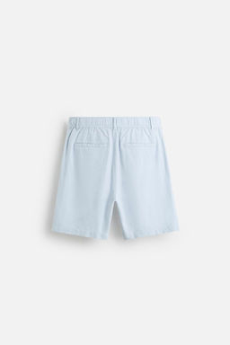 COTTON/LINEN BERMUDA SHORTS - Zara фото 36