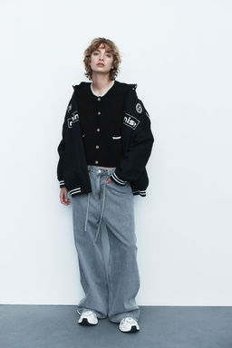 Cardigan en punto texturizado con festones - H&m фото 2