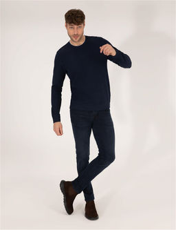 Lacivert Sweatshirt - Pierre cardin фото 4
