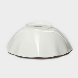 Салатник Magistro La Perle, 650 мл, d=17.5 см, фарфор, белый  фото 4