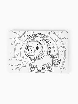 Картина по номерам «Капибара в образе», 21×15 см