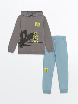 Kap??onlu Erkek ?ocuk E?ofman Tak?m