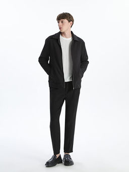 Polo Yaka Erkek Fermuarl? Sweatshirt