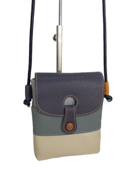 Женская сумка из натуральной кожи мультицвет