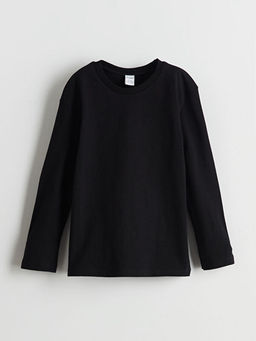 Bisiklet Yaka Basic Erkek ?ocuk Ti??rt