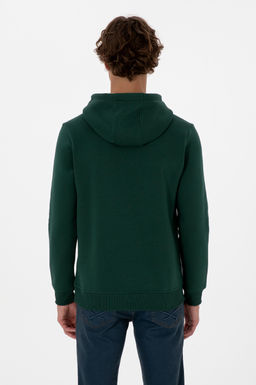 Erkek Koyu Ye_il Basic Sweatshirt Sepette S_rpriz _ndirim - U.s. polo assn фото 5