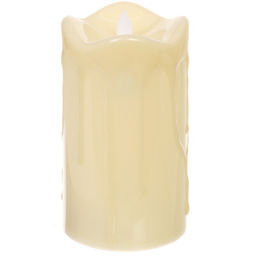 Цена за 4 шт. Сувенир с подсветкой "Свеча - Сияние" 9*15 см (работает от батареек 3 ААА)