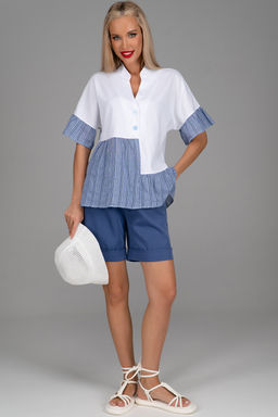 Шорты Фиби (дымчатый синий)