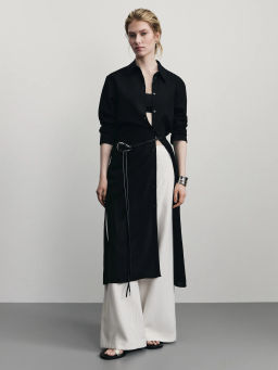 Платье-рубашка изо льна / Zarina