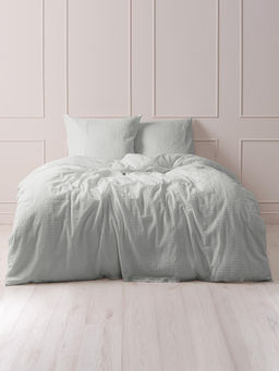 КПБ Мастерская снов Гофре 19700 платина/1,5сп - Шуйские ситцы фото 7