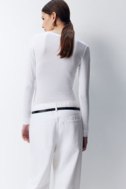 Top con escote en U - H&m фото 3