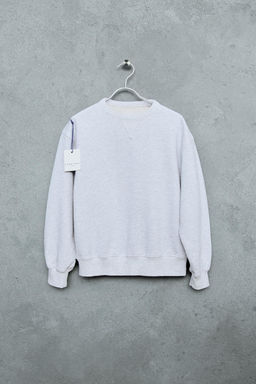 STORIESZ - SUDADERA FELPA CREW NECK / Gris vigor? - Zara фото 4