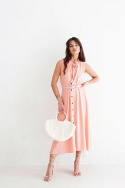 Платье, как из к/ф Красотка, персиковое - Martichelli фото 15