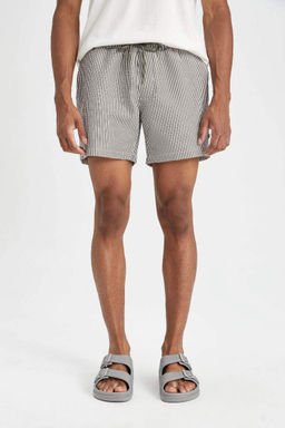 Полосатые короткие шорты для плавания - Defacto фото 5