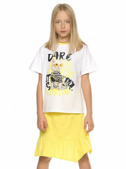 PELICAN, комплект для девочек, Белый