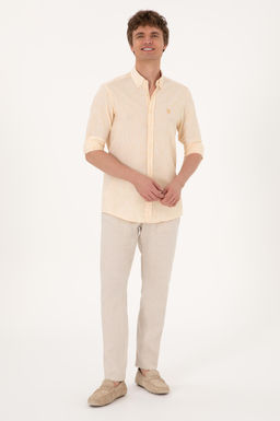 Erkek Sar_ Uzun Kollu G_mlek Sepette S_rpriz _ndirim - U.s. polo assn фото 4