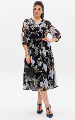 Платье ANELLI 1460 незабудка - Celentano фото 2