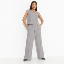 Брюки со стрелками Создавай настроение (серые) - Charutti фото 4