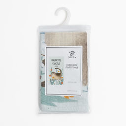 Полотенце Этель Пушистое счастье 40х73 см, 100% хлопок, вафля 160 г/м2  фото 5