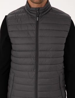 Antrasit Kapitone Yelek - Pierre cardin фото 7