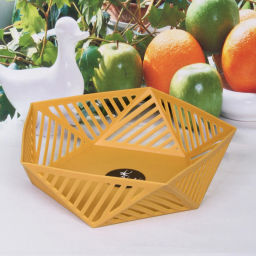 Цена за 2 шт. Фруктовница пластиковая "Астория" 25*7,5см, облепиха