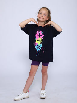 Футболка Знаки синий, Ф-51-1 - От егорки до егора фото 4