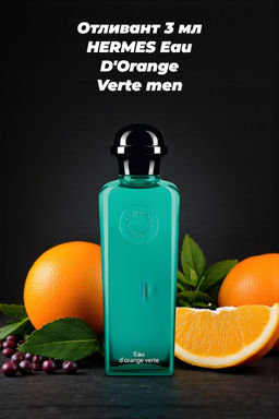 Отливант 3 мл HERMES Eau D'Orange Verte men 100ml edc