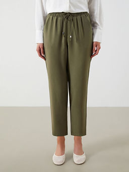 Beli Lastikli Havu? Kesim Kad?n Pantolon