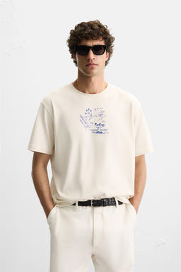 EMBROIDERED T-SHIRT - Zara фото 2