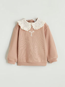 Bebe Yakal? K?z Bebek Sweatshirt
