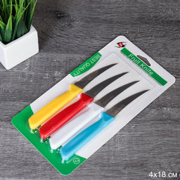 Набор ножей для фруктов 4 предмета/ ZL6-6 /уп 240/