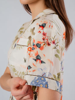 Пижама домашняя Indefini вискоза с тенселем  фото 9