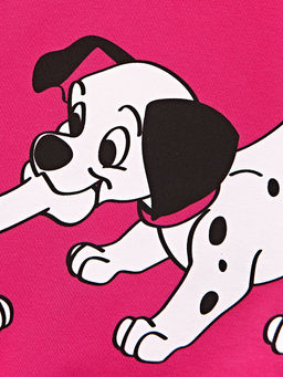 Платье с принтом из футера UD 7743 малина - Mini maxi фото 10