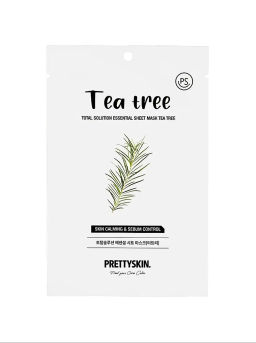 Total Solution Essential Sheet Mask Tea Tree - Тканевая маска с экстрактом чайного дерева, 23 гр