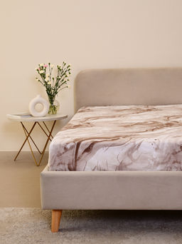 Простыня бязь люкс - Мрамор 150х215