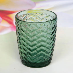 Цена за 2 шт. Стакан низкий 300мл "Emerald" Волна