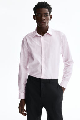 Camisa de f?cil planchado Slim Fit - H&m фото 8