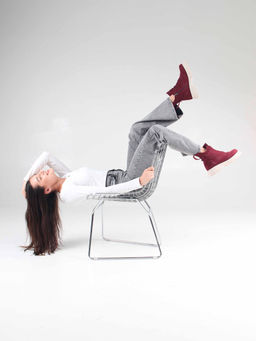 Ботинки EDART 338.1541 be. бордо замша/шерсть - Ed'art фото 11