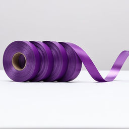 Цена за 4 шт. Лента полипропиленовая Matte для декора и подарков, св.фиолетовая, 2 см х 50 м