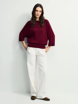 Джемпер с широким рукавом из вискозы / Zarina