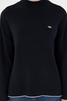 Женский темно-синий свитер Неожиданная скидка в корзине - U.s. polo assn фото 6