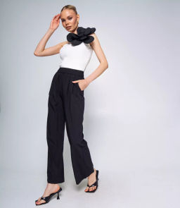 Брюки #КТ2406 (1), чёрный - Dommod фото 2