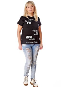 Футболка Свайп черная