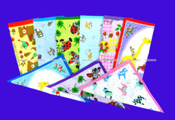 Цена за 10 шт. Носовые платки детские плотный поплин